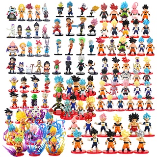 21 Estilos Dragon Ball Z Son Goku Kakarotto Vegeta Trunks Majin Buu Oro Frieza Super Saiyan PVC Figuras De Acción Modelo Juguetes Regalos (1)