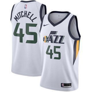 Nike Nba Jersey Nba Jersey Utah Jazz Donovan Mitchell Swingman Jersey 45 # ropa de baloncesto camisetas