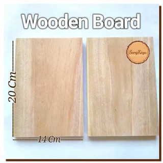 Tabla de madera de 14 x 20 cm de madera tabla de cortar madera de caoba