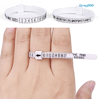 Grey990 hombres mujeres anillo tamañor oficial reino unido/estados unidos medidor de dedo medidor accesorios de joyería