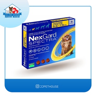 Nexgard SPECTRA S 3.5-7,5 kg 1PCS pulgas medicinales