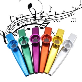 #SR Metal Kazoos instrumentos musicales flautas diafragma boca Kazoos instrumentos