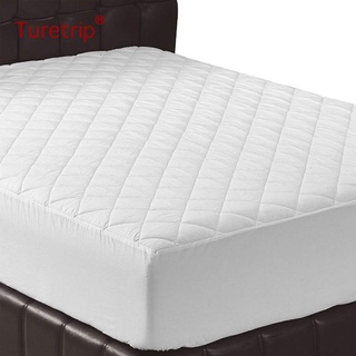 sábana protectora de colchón para cama individual/queen/king impermeable acolchada