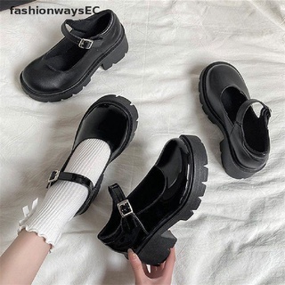 [fashionwaysec] 2021 otoño modelos mary jane zapatos pequeños zapatos de cuero de las mujeres de las mujeres japonesas tacones altos retro zapatos de plataforma de las mujeres zapatos oxford [caliente]