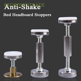 PROPOSEDTRADE 2Pcs Bed Headboard Stoppers Anti-Shake Stabilizer Telescopic Support Fixed Bed Easy Install Hardware Bed Frame Furniture Adjustable Fixed Bracket