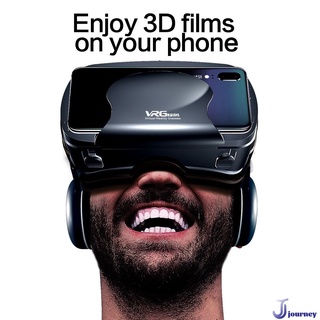 VRG Pro Lentes VR 3D Realidad Virtual Pantalla Completa Visual Gran Angular Gafas Para Smartphone De 5 A 7 Pulgadas Viaje