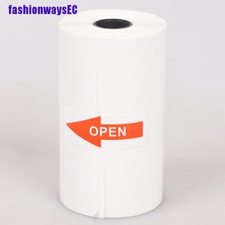 [Fashionwaysec] 57X30Mm Semi-Transparent Printing Roll Paper For P1/P1S Photo [Fwec]