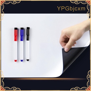 Soft Magnetic Whiteboard Self-Adhesive for Kids Drawing Writing with Board Pen Marker and Eraser for Kids Toddlers
