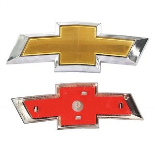 ready stockchrome logo signo del coche emblema de la campana delantera insignia de la placa de identificación para chevrolet cruze