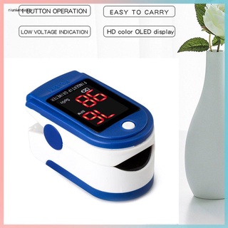 Oxímetro Monitor De frecuencia cardiaca De pulso De Dedo Monitor Detector De salud/Medidor De sangre Oxímetro