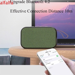 ALFALFA Exterior Vocero Bajo Caja se Sonidos Altavoz de radio Portátil Mini USB Inalámbrico Bocina Bluetooth/Multicolor (1)