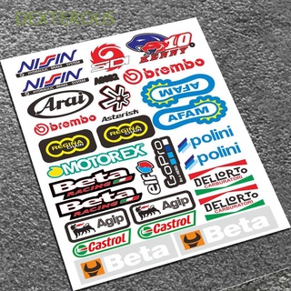 DEXTEROUS Motorcycle Decoration Motorcycle Stickers Dirt Bike Motorcycle Side Strip Motorcycle Decals Car Styling Scooter Stickers ATV Accessories Motorcycle Accessories Car Stickers PVC Stickers Modified Stickers