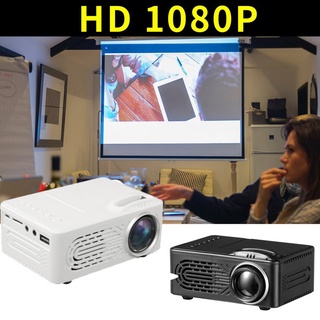 TOP 814 Mini proyector portátil para el hogar soporta proyector de teléfono móvil Hd 1080P