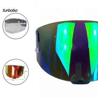 Turbobo PC casco de cristal a prueba de viento casco de motocicleta escudo irrompible