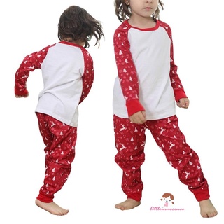 Xzq7-navidad padre-hijo pijamas de la familia, dibujos animados alce impresión pijamas familia juego de coincidencia suave pantalones largos/bebés mameluco (4)