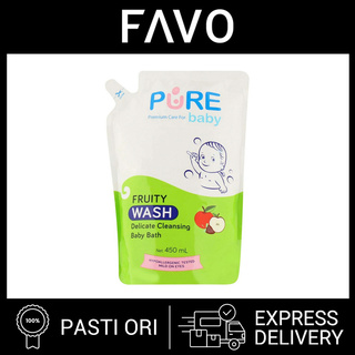 Jabón líquido para bebé - Pure Baby Wash Fruity - 450 mL (1)