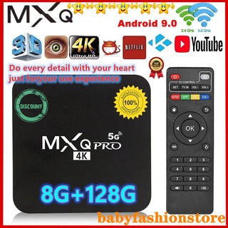 Bfs Harga Terendah Novo 5g Caixa De Tv Mxq Pro 4k Android Ultra Hd Tv Box 8g + 128g Android 9.0 / 9.1 3d Jogador Caixa Smart Tv BUY IT (1)