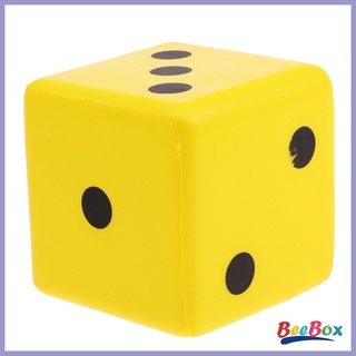 Beebox 8cm esponja dados de espuma juego de dados juguete educativo para niños azul (4)
