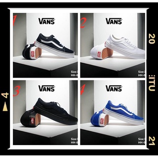 Vans Old Skool zapatos deportivos Unisex de corte bajo para correr Kasut zapatillas de deporte amantes