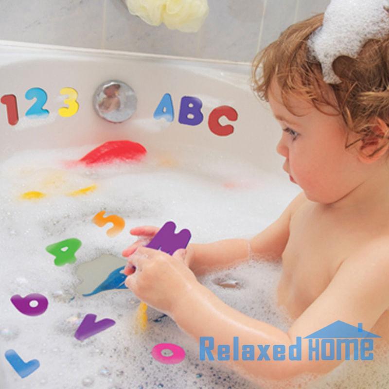 RH-36x espuma letras números flotante baño bañera juguetes para bebé niños (1)