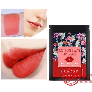 Cotton Swab Lip Glaze, Velvet Matte Creative Lip Gloss, Lip Not Gloss Lip Fade Gloss, Non-stick F9I5