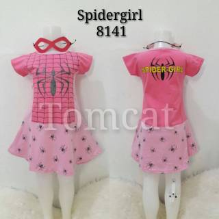 Disfraces de spidergirl/vestido niños/disfraces/ropa infantil/