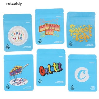 [retc] 20 bolsas de galletas resellables bolsa de embalaje resellable con cremallera bolsas de papel m2