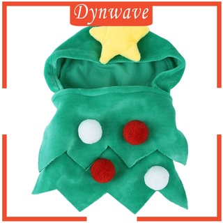[DYNWAVE] Disfraz de árbol de navidad para mascotas, divertido, cálido, mono, ropa