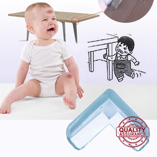 10pcs Soft Clear Table Desk Edge Corner Baby Safety Guard Cover Cushion Protector U0P4