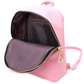 gymnas Fashion Women Leather Backpack Mini Travel Rucksack Handbag School Shoulder Bag (2)