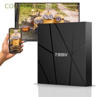 COLORQUOTIENT Bluetooth 2.4G WIFI Equipos De Vídeo Android 10 Receptores De TV Reproductor Multimedia Set Top Box Smart