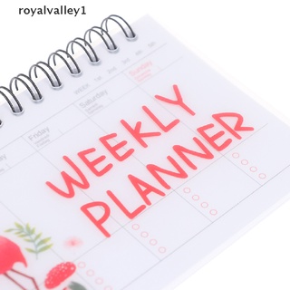 Royalvalley1 Planificador Semanal Cuaderno Diario Agenda 2021 2022 Cura Organizador Calendario MX