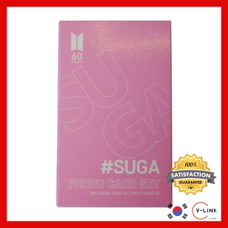 BTS SUGA Special Photocard 60 Piezas set De Alta Definición Photocards Kpop Merch Merchandise