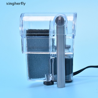 ximx mini acuario filtro de energía cascada bomba de agua tanque de peces colgar en slim martijn