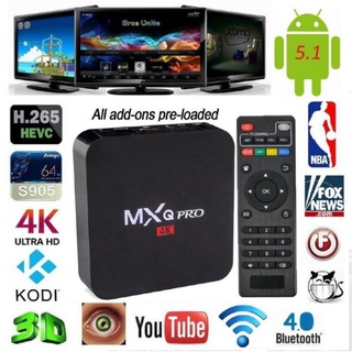 Smart TV MXQ Pro 4k 2.4g / Mxqpro5g 5ghz Wifi Android 9.0 Quad Core Caixa De Tv Inteligente Media Player 1g + 8g/2g+16g/4+64G/8+128G BUY IT