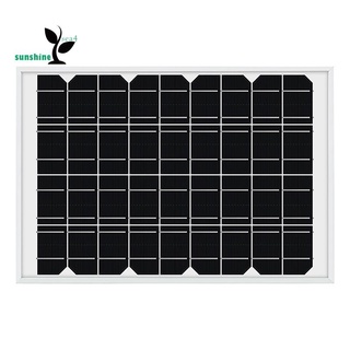 waveshare panel solar policristalino de silicona panel solar 18v 10w energía fotovoltaica panel de generación de energía