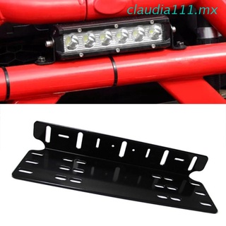 claudia111 Light Bar Mounting Number Plate Bracket for SUV 4x4 LED Driving Holder