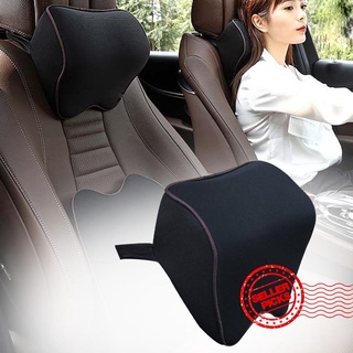 asiento de coche reposacabezas almohadilla de espuma viscoelástica almohada cabeza cuello viaje apoyo cojín u6l1