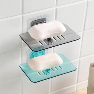 Cuarto de baño de ducha caja de jabón plato de almacenamiento de la placa de la bandeja titular caso de jabón titular de plástico