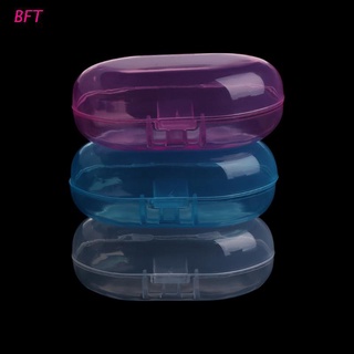 BFT portátil bebé bebé dedo cepillo de dientes caso titular caja de almacenamiento transparente viaje (1)