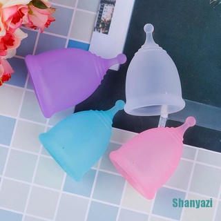 [shanyazi] copa menstrual de silicona suave de grado médico luna señora período higiene taza reutilizable