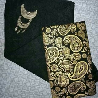 Prada songket Batik tela/uniforme premium Batik