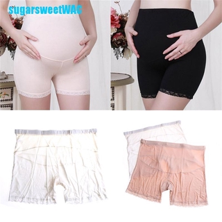 SWA] pantalones cortos de seguridad ajustables para mujeres embarazadas, pantalones de seguro de maternidad