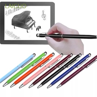 laiguo mini lápiz táctil portátil lápiz capacitivo tabletas lápiz táctil 5pcs 2 en 1 para pantalla capacitiva para iphone ipad tablet smartphone bolígrafo