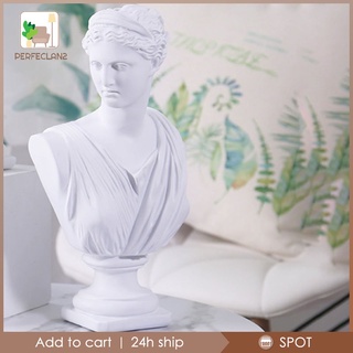 [per2-10--] Diana cabeza estatua busto resina mitología griega arte nórdico decoración del hogar escultura