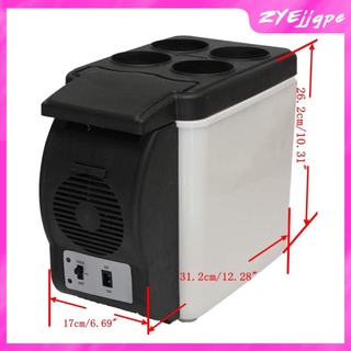 Mini Refrigerador De 6 Litros/9 Puede Termoeléctrico Portátil Y Calentador Para El Cuidado De La Piel , Leche Materna , Alimentos , Medicamentos , (3)
