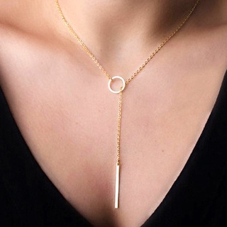 【MARMALADE.GIRL】Fashion Punk European and American Simple Temperament Metal Circle Short Necklace Necklace Female Clavicle Chain