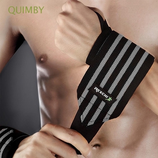 quimby - vendajes de gimnasio para levantamiento de pesas, muñequera elástica, soporte de muñeca, soporte deportivo, fitness, multicolor (1)