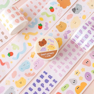 Dianshi 1Roll Cute Masking Tape Alphabet Washi Tape For Journal Scrapbook Box Notebook Decor Stationery (1)