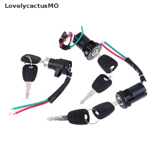 LovelycactusMO 1 Pieza Universal Interruptor De Encendido De Motocicleta Llave Con Alambre Para Accesorios De Scooter [Caliente] (9)